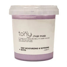 ماسک مو مرطوب کننده و نرم کننده تونی 375 میل|Tony Deep Moisturizing And Softening Leave in Hair Mask 375 ml 
