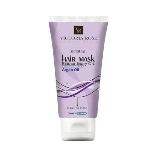 ماسک مو بدون آبکشی آرگان سنشوال ویکتوریا رز|Victoria Rose No-rinse Sensual Hair Mask Containing Argan Oil For All Hair Types 150 Ml