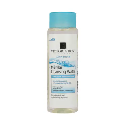 میسلارواتر پوست خشک و حساس مدل آکوتاچ ویکتوریا رز|Victoria Rose Aqua Touch Micellar Cleansing Water 