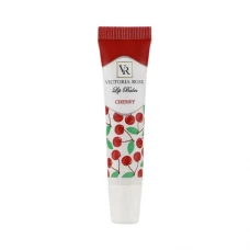 بالم لب گیلاس ویکتوریا رز|Victoria Rose Lip Balm With cherry Extract, Volume 15 Ml