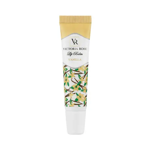 بالم لب وانیلی ویکتوریا رز|Victoria Rose Lip Balm With Vanilla Extract Volume 