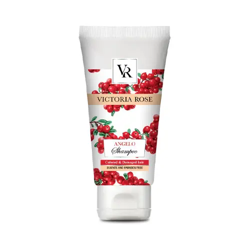 شامپو موی رنگ شده و آسیب دیده مدل آنجلو ویکتوریا رز|Victoria Rose angelo Shampoo For Colored And Damaged Hair 250 ml