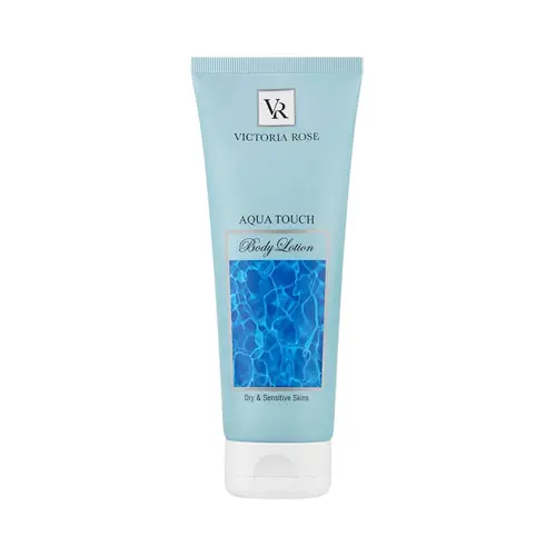 لوسیون بدن پوست خشک مدل آکوا تاچ ویکتوریا رز|Victoria Rose Body Lotion Aqua Touch 250ml