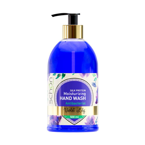 مایع دستشویی مدل Violet Lily شون 500میل|Schon Violet Lily Hand Wash 500ml