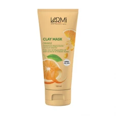 ماسک صورت خاک رسی پرتقال حاوی کپسول‌های ویتامین C وارمی|Varmi Face Mask Contains Clay Orange Extract And Vitamin C Capsules