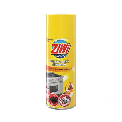 اسپری پاک‌کننده قوی اجاق‌گاز، گریل و فر زی وی|Ziwi Stove Grill And Over Cleaner Spray