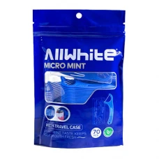 نخ دندان کمانی میکرومینت نعنایی آل وایت|Allwhite Micro Mint Dental Flosser 70 pcs