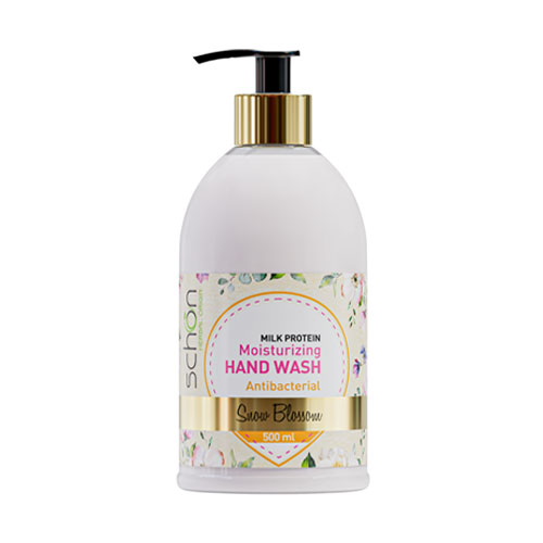 مایع دستشویی کرمی Snow Blossom  شون|Schon Snow Blossom Milk Protein Moisturizing Hand Wash