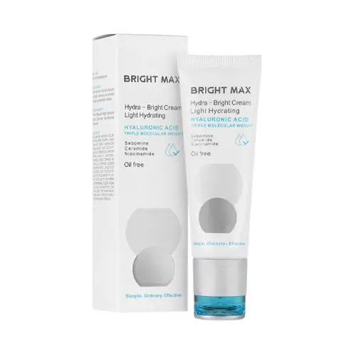 کرم آبرسان لایت هیدرا پوست چرب و مختلط برایت مکس|Hydra Bright Cream Light Hydrating Bright Max