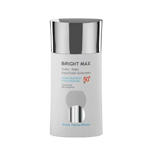 فلوئید ضدآفتاب آکوافیوژن هیدرا برایت بیرنگ برایت مکس|Bright Max Fluid Aqua Fusion Sunscreen 50 ml