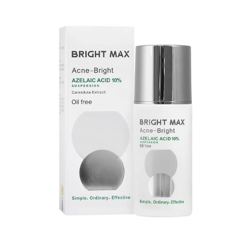 سوسپانسیون آکنه برایت آزلائیک اسید برایت مکس | Bright Max Acne Bright Azelaic Acid 10% Suspension 30ml