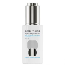 سرم هیالورونیک اسید 2% برایت مکس|Bright Max Hyaluronic Acid 2% Hydra Bright Serum 30ml