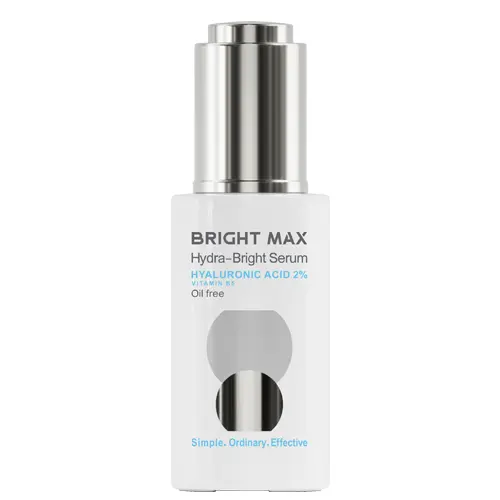 سرم هیالورونیک اسید 2% برایت مکس|Bright Max Hyaluronic Acid 2% Hydra Bright Serum 30ml