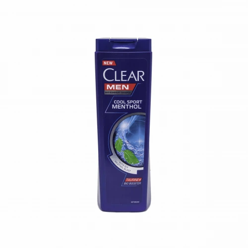 شامپو ضد شوره و خنک کننده نعنایی مردانه کلیر حجم 400 میل|Clear Cool Sport Menthol Anti Dandruff Shampoo 400ml