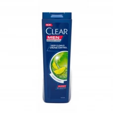 شامپو ضد شوره و کنترل کننده چربی مردانه کلیر حاوی عصاره لیمو حجم 400 میل|Clear Grease Control And Anti Dandruff Shampoo Lemon Extract For Men 400ml