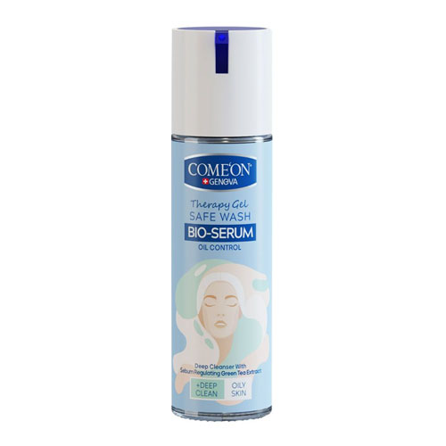 بایو سرم شستشو صورت مناسب پوست چرب کامان | Come'on Bio-serum Oil Control Facial Wash For Oily Skin 200 Ml