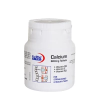 قرص کلسیم و ویتامین D3 ششصد واحد یوروویتال|Eurho Vital Calcium 600 mg 50 Tab