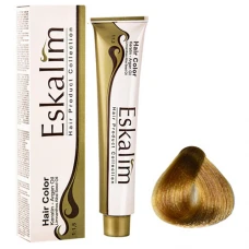 بلوند طلایی متوسط شماره 7.3 اسکالیم|Hair Color Cream No 7.3 Golden Blonde Medium Eskalim