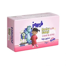 صابون بچه کارخانه هیولا فیروز|Monster factory baby soap 75 gr