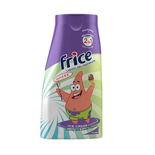  خمیردندان ژل روان کودک بستنی 100 گرم فریس |Frice Ice Cream Kids Toothpaste 100gr 