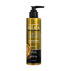 کرم تقویت و ترمیم کننده و مغذی مو های بلوند فولیکا 200میل|Fulica Flashy Blonde Creamy Mask 200ml