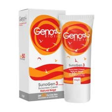 کرم ضد آفتاب پوست چرب و مختلط spf50 ژنوبایوتیک|Genobiotic oily skin sunscreen