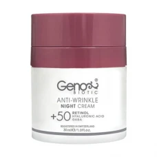 کرم شب ضد چروک مخصوص سنین بالای 50 سال ژنوبایوتیک|GenoBiotic Anti Wrinkle Night Cream