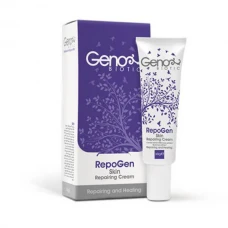 کرم ترمیم کننده پوست مدل RepoGen ژنوبایوتیک|GenoBiotic RepoGen Repairing Cream