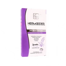 نوار موبر بدن هرمودر|Hermooder Lavender Wax Strips for body