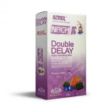 کاندوم تاخیری فیزیکی دوبل 10 عددی کدکس|Kodex Double Physical Delay Condom 10PCS
