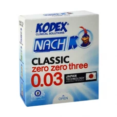 کاندوم کلاسیک 3 میکرون 3 عددی کدکس|Kodex Classic Zero Zero Three Condom 3PCS