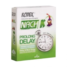 کاندوم تاخیری مدل پرو لانگ 3 عددی کدکس|Kodex Nach Prolong Delay Condom 3Pcs