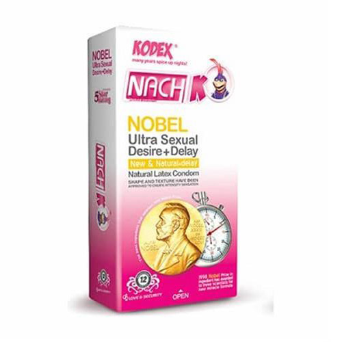 کاندوم تحریک کننده الترا نوبل ناچ کدکس 12عددی|Kodex Nach Nobel ultra Sexual Condom 12 Pcs