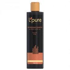شامپو تغذیه کننده مو حاوی جلبک اسپیرولینا و روغن آرگان لپیور|Lpure Nourishing Shampoo with Argan and Spirulina Extract