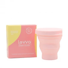 استریلایزر کاپ قاعدگی لیوا فارما- رنگ صورتی|Levva Pharma Menstrual Cup Sterilizer Pink