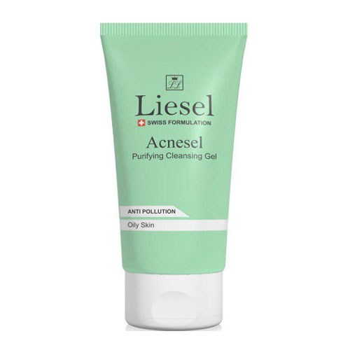 ژل شستشوی پوست چرب آکنه سل لایسل|Liesel Acnesel Purifying Cleasing Gel 150 ml