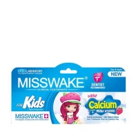 خمیر دندان کودک توت فرنگی کوچولو با طعم توت فرنگی میسویک|Misswake Strawberry Kid Tooth Paste 