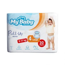 پوشک مدل پول آپ سایز 4 مای بیبی|pull-up baby pants four large my baby