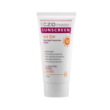 کرم ضد آفتاب انواع پوست بی رنگ SPF50 اگزوفارما|My Eczopharma Spf50 Sunscreen Cream For All Skin Types