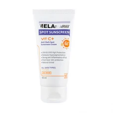 کرم ضد آفتاب ضد لک رنگی ملافارما فارماسریز|Pharma series anti spot sunscreen melapharma
