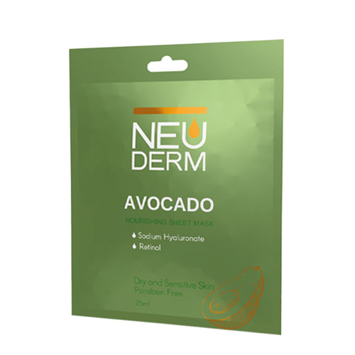 ماسک صورت آووکادو نئودرم|Neuderm avocado Sheet Mask