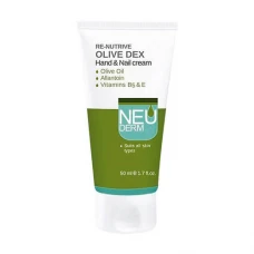 کرم دست و ناخن تیوپی زیتون نئودرم|Neuderm Olive Dex Hand And Nail Cream 50ml