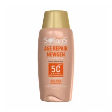 فلوئید ضد آفتاب و چروک سولاریس مدل age repair newgen spf50 بژ طبیعی آردن|Age Repair Newgen Tinted Sunscreen Rich Fluid 