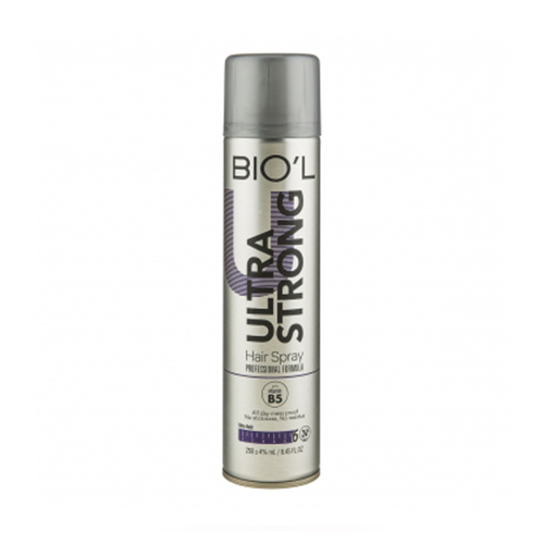 اسپری موی سر الترا فوق العاده قوی250میل بیول|Biol Ultra Strong Hair Conditioning Spray 250ml