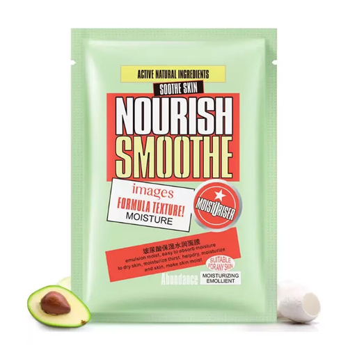  ماسک ورقه ای مغذی و نرم کننده هیالورونیک اسید پرسی ایمیجز |Images Nourish Smoothe Face Mask