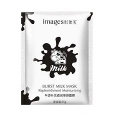  ماسک ورقه ای مرطوب کننده و مغذی شیر گاو ایمیجز|Images Burst Milk Replenishuent Moisturzing Mask