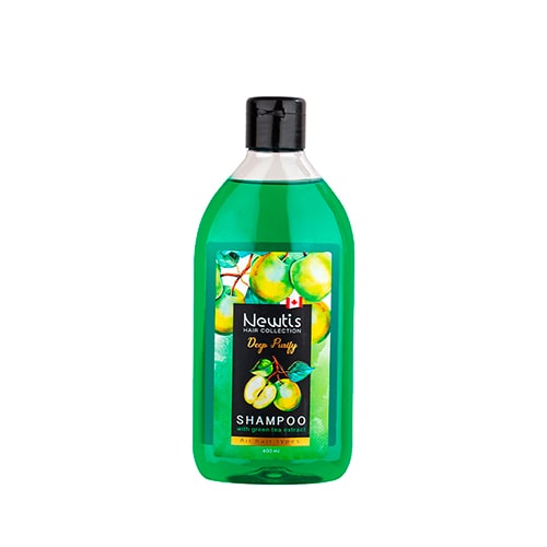 شامپو سیب سبز دیپ پیوریفای نیوتیس 400 میل|Newtis deep purity shampoo apple green 400 ml