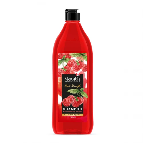  شامپو تمشک روت استرنس نیوتیس 750 میل|Newtis root strenght raspberry shampoo 400 ml