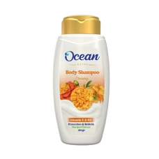 شامپو بدن کرمی حاوی عصاره گل همیشه بهار 380 گرم اوشن اکسترا|Ocean Extra Body Shampoo Creamy Marigold 380gr