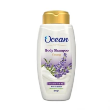 شامپو بدن کرمی حاوی عصاره اسطوخودوس 380 گرم اوشن اکسترا|Ocean Extra Body Shampoo Creamy Lavender 380gr